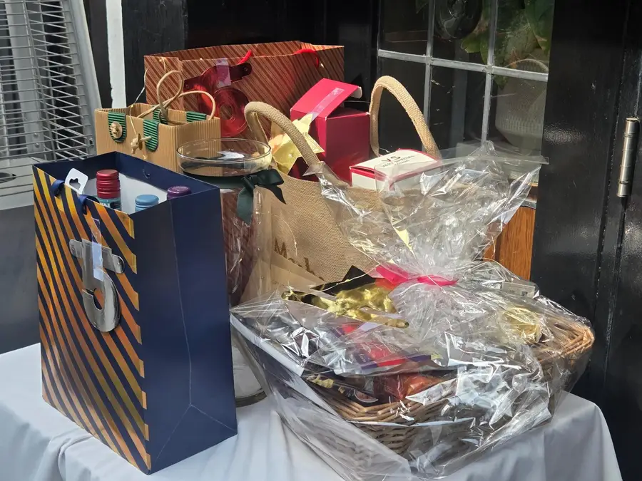 Raffle prizes