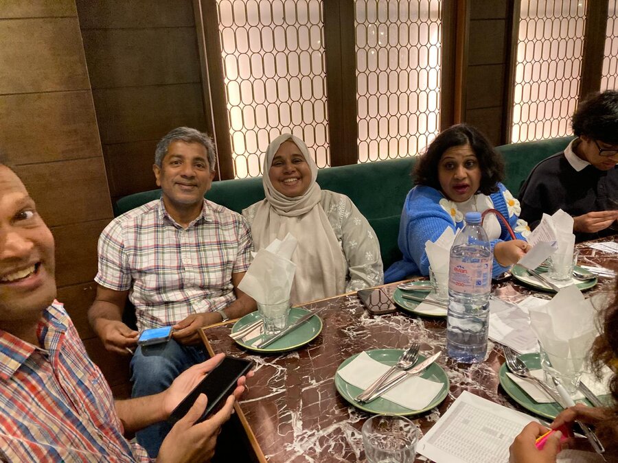 Gathered around the table